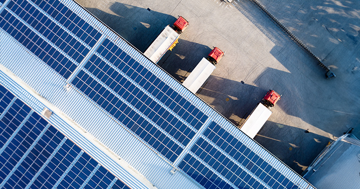 How does green logistics contribute to sustainable supply chain management?